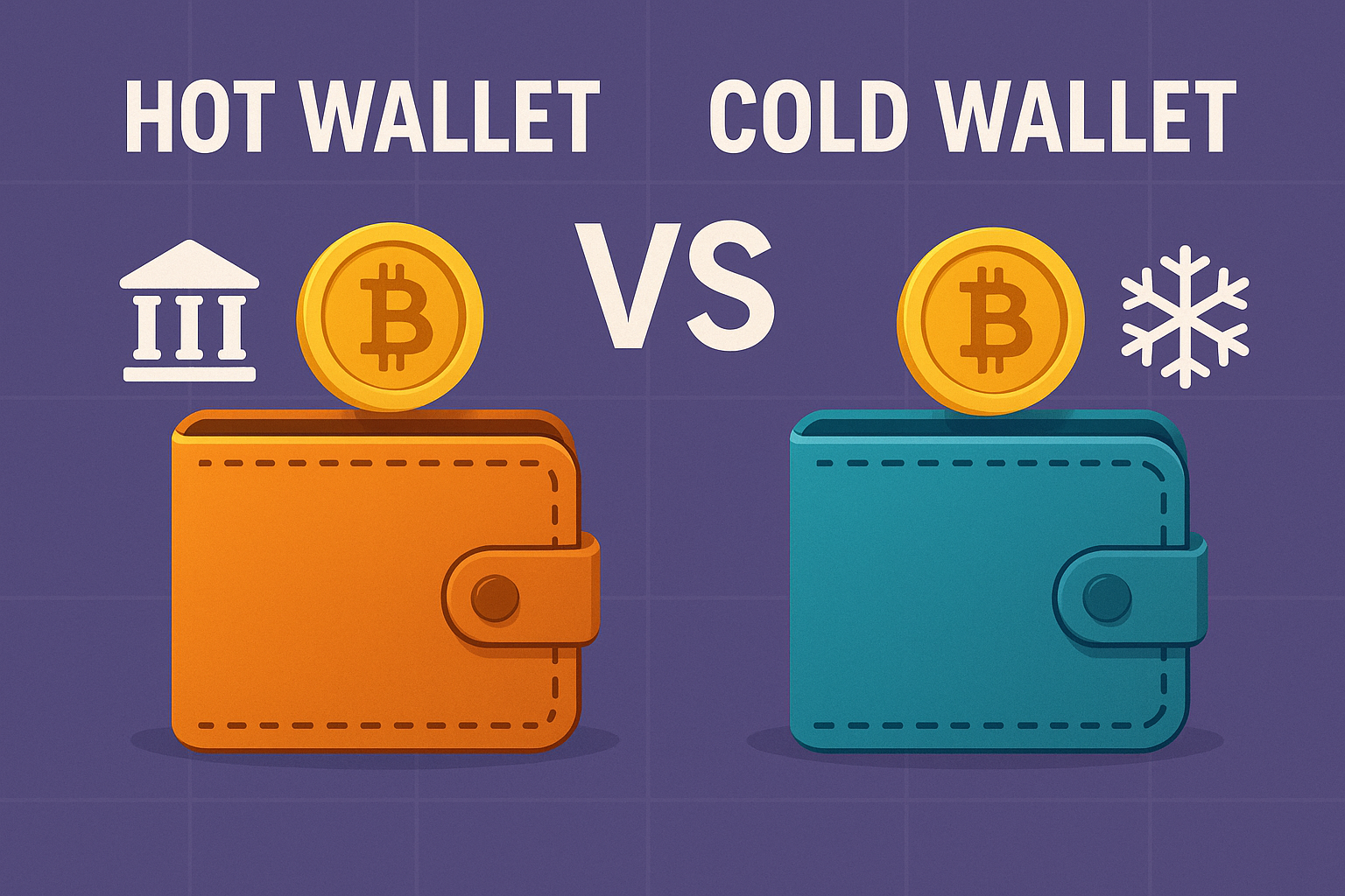 کیف پول گرم و سرد در صرافی چه تفاوت هایی دارند؟