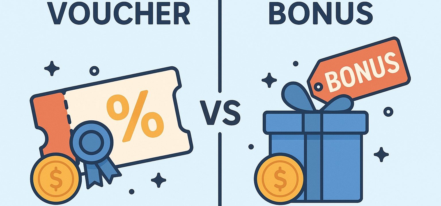 ووچر و بونوس چه تفاوت هایی دارند؟