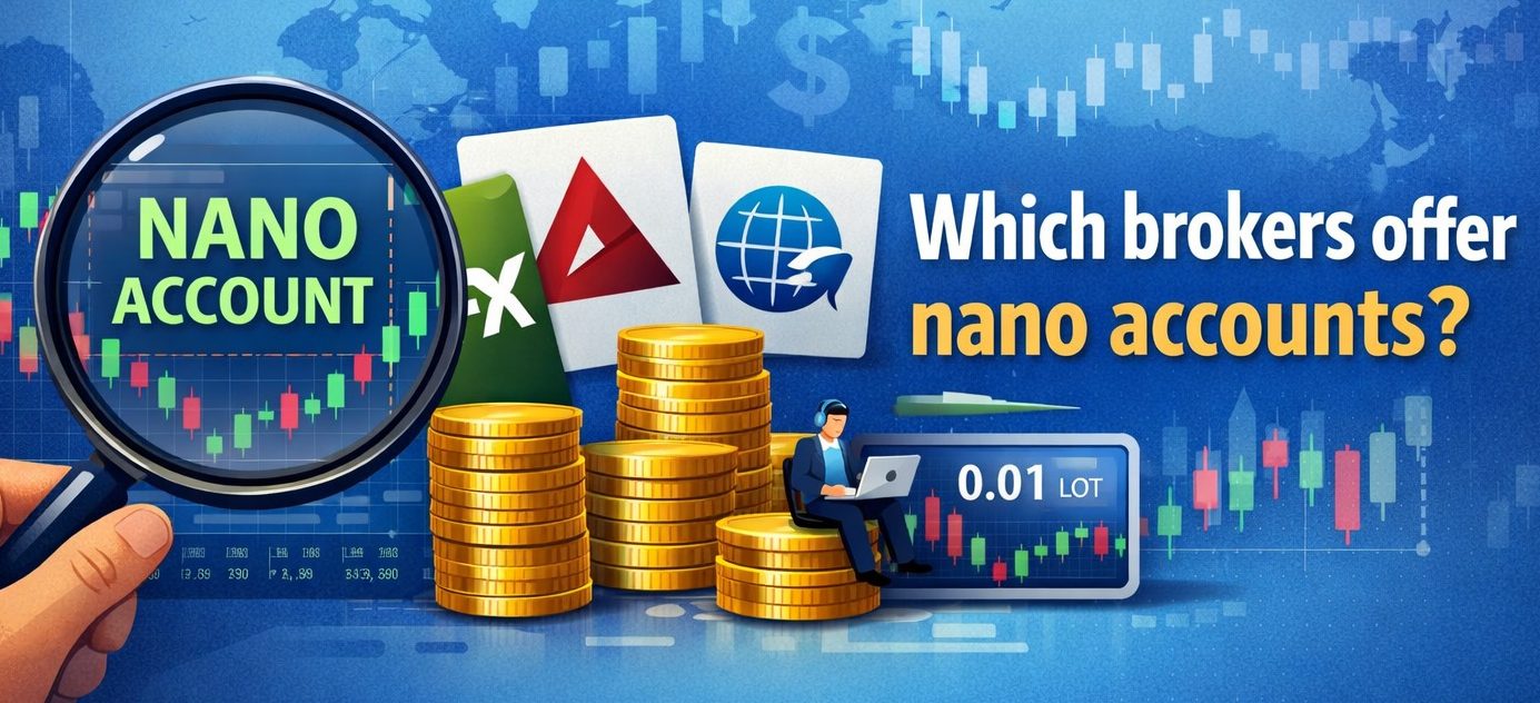 کدام بروکرها حساب نانو ارائه می‌دهند؟