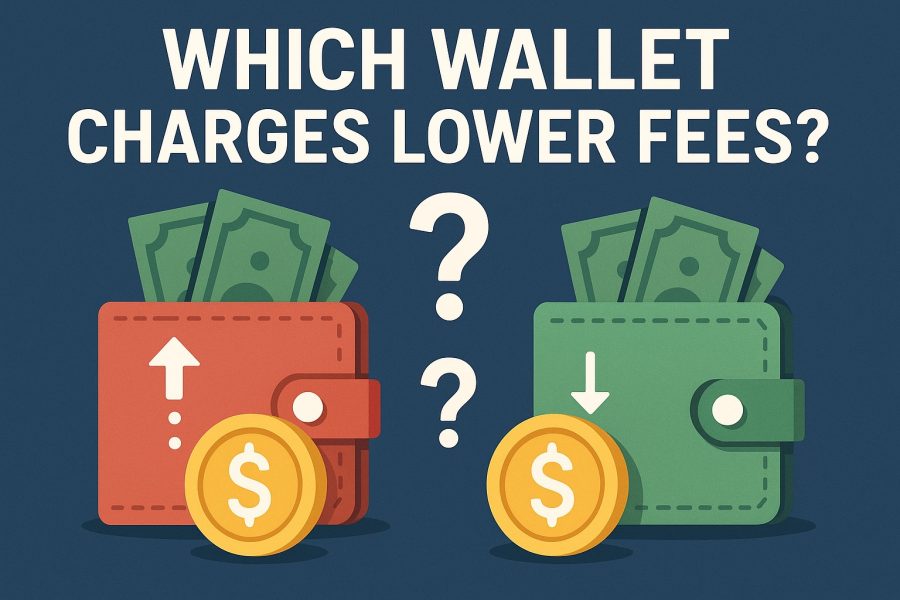 کدام کیف پول کارمزد کمتری دریافت می کند؟