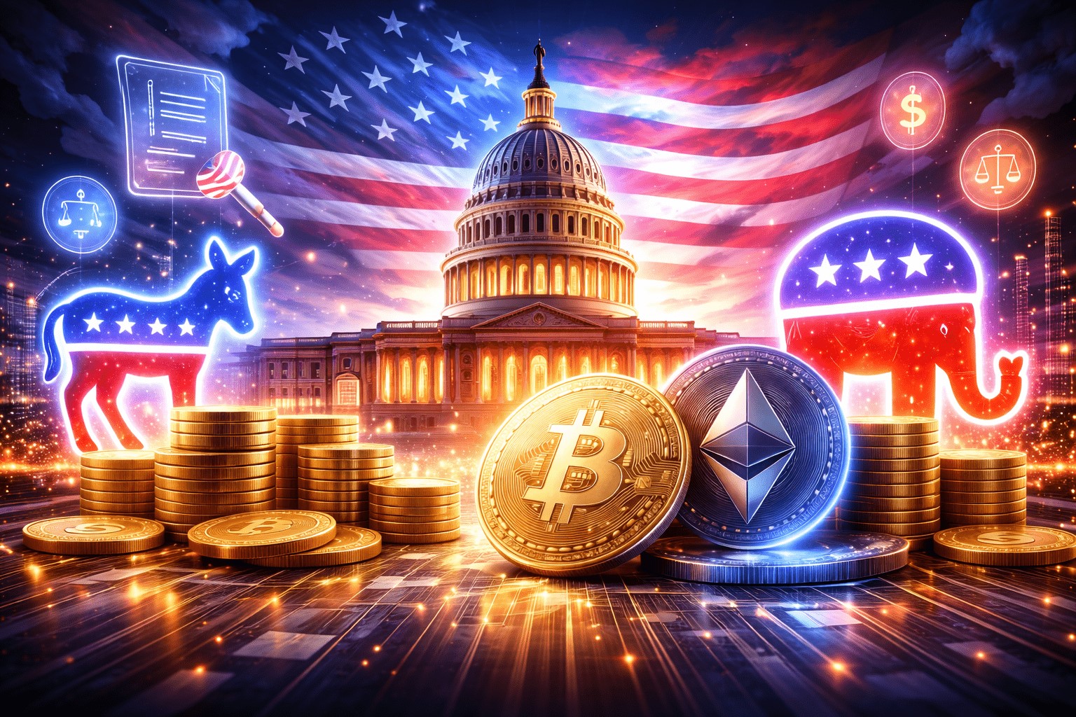 تی‌دی کاون: انتخابات ۲۰۲۶ ممکن است تصویب لایحه ساختار بازار ارزهای دیجیتال را تا ۲۰۲۷ به تأخیر بیندازد