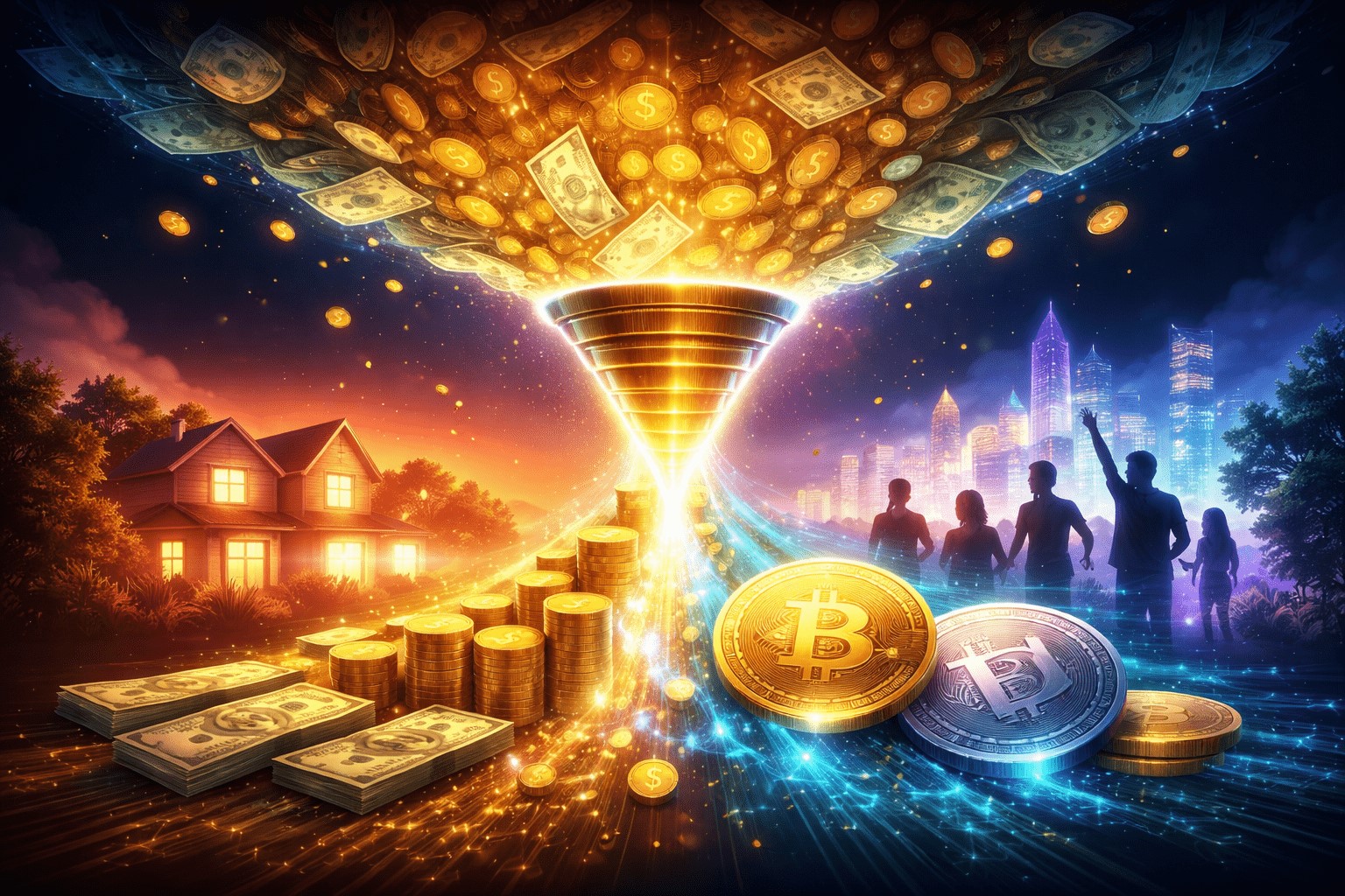 گلکسی دیجیتال پیش‌بینی می‌کند که ۸۳ تریلیون دلار از ثروت نسل بیبی بومر به ارزهای دیجیتال منتقل خواهد شد