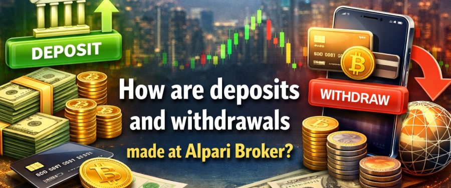 واریز و برداشت در بروکر آلپاری چگونه انجام می شود؟