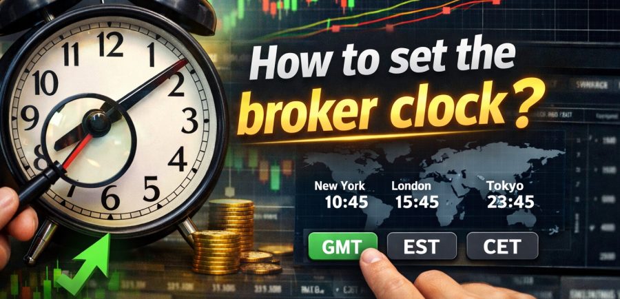 چگونه ساعت بروکر را تنظیم کنیم؟