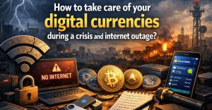 چطور در بحران و قطعی اینترنت از ارزهای دیجیتال خود مراقبت کنید؟
