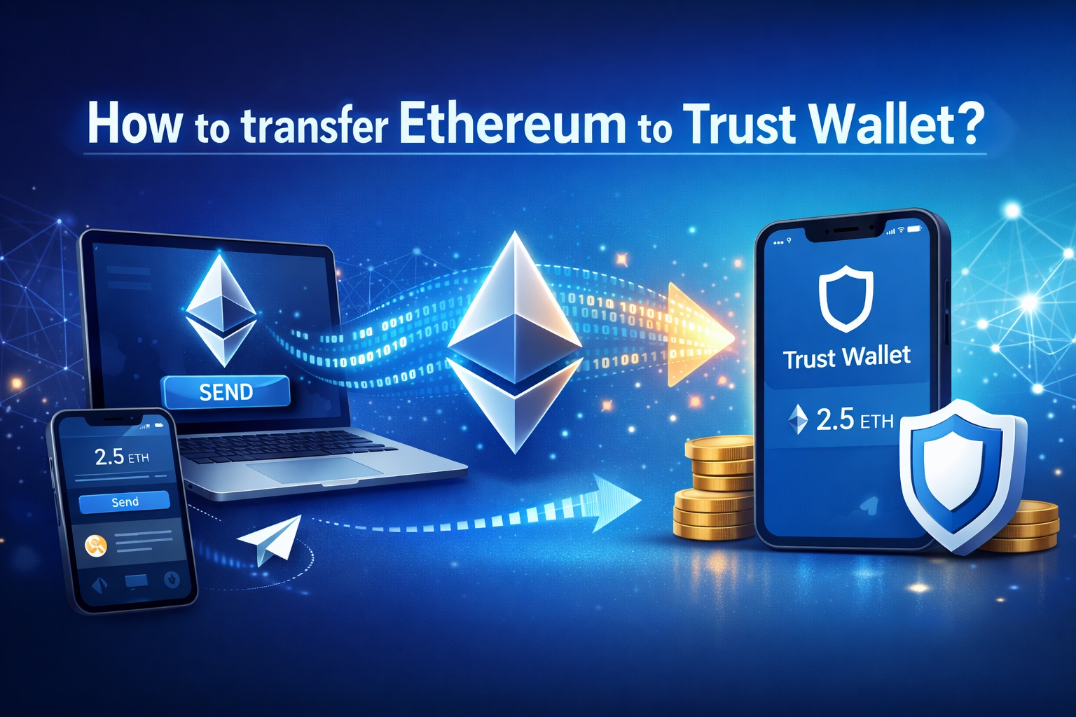 نحوه انتقال اتریوم به تراست ولت چگونه است؟