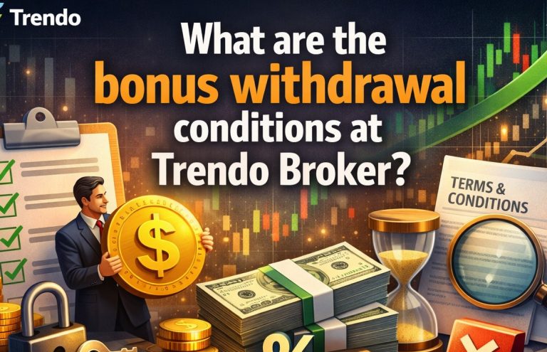 شرایط برداشت بونوس در بروکر ترندو چگونه است؟