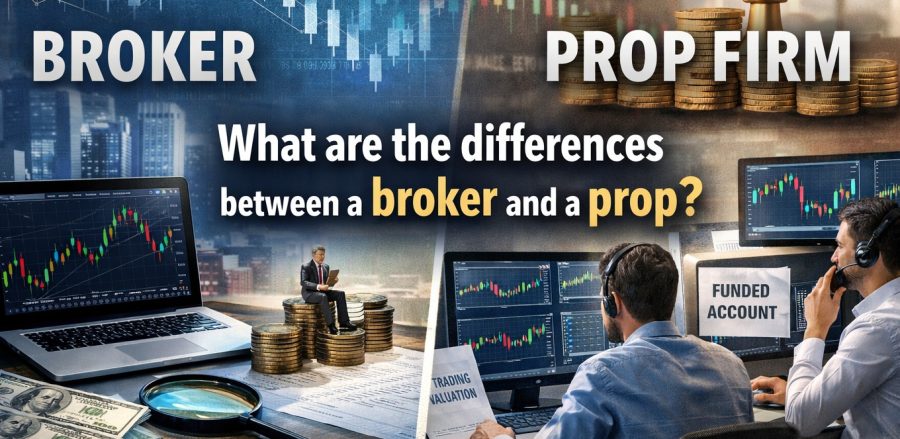 بروکر و پراپ چه تفاوت هایی با هم دارند؟