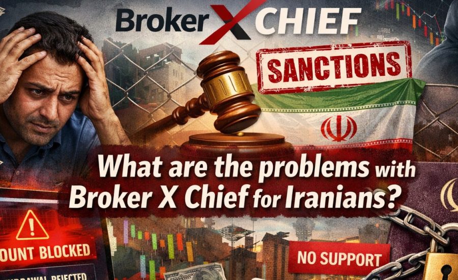 مشکلات بروکر ایکس چیف برای ایرانیان چیست؟
