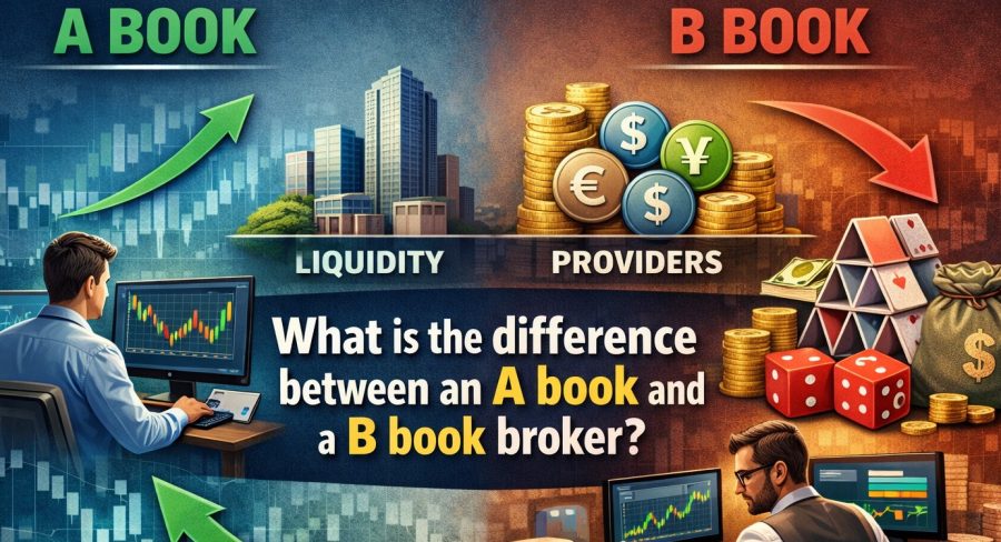 تفاوت بروکر a book و b book در چیست؟