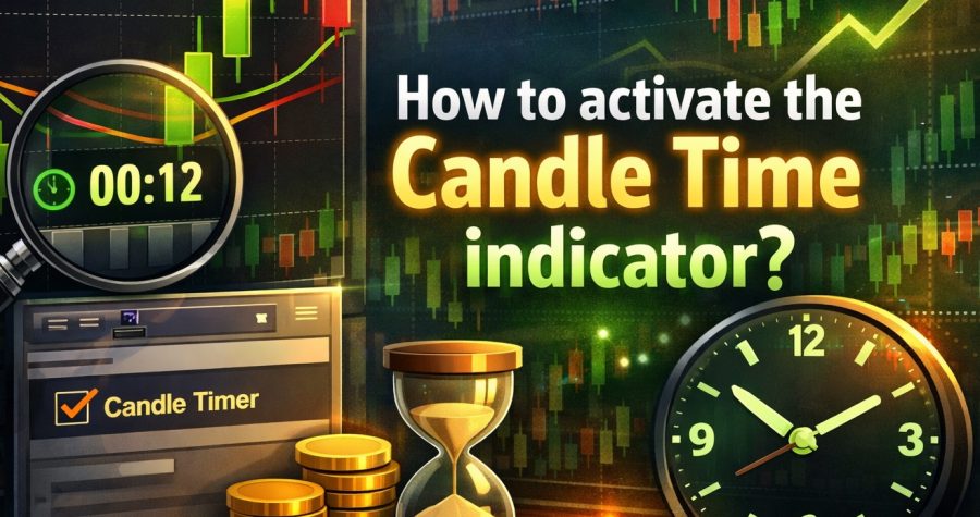 چگونه اندیکاتور کندل تایم را فعال کنیم؟