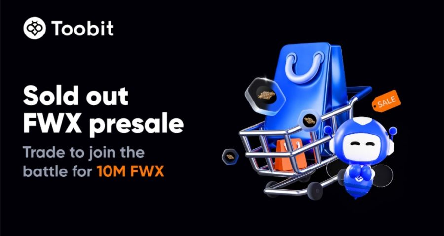 Toobit پس از تکمیل فوری ظرفیت فروش در سکوی پرتاب، نبرد معاملاتی 10 میلیون توکن FWX را آغاز می‌کند