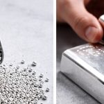 تفاوت نقره ساچمه و شمش نقره چیست؟