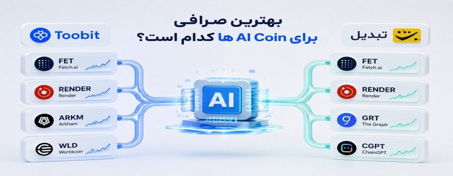 مقایسه ارزهای هوش مصنوعی Toobit و تبدیل
