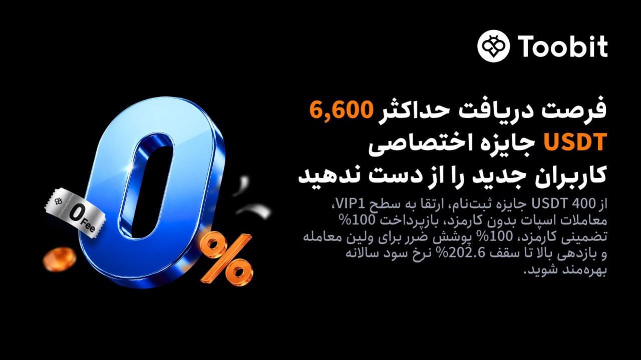 رویداد ویژه آگوست در صرافی Toobit